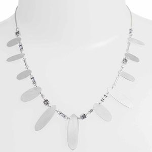 Kendra Scott Silver Disc Necklace NWT